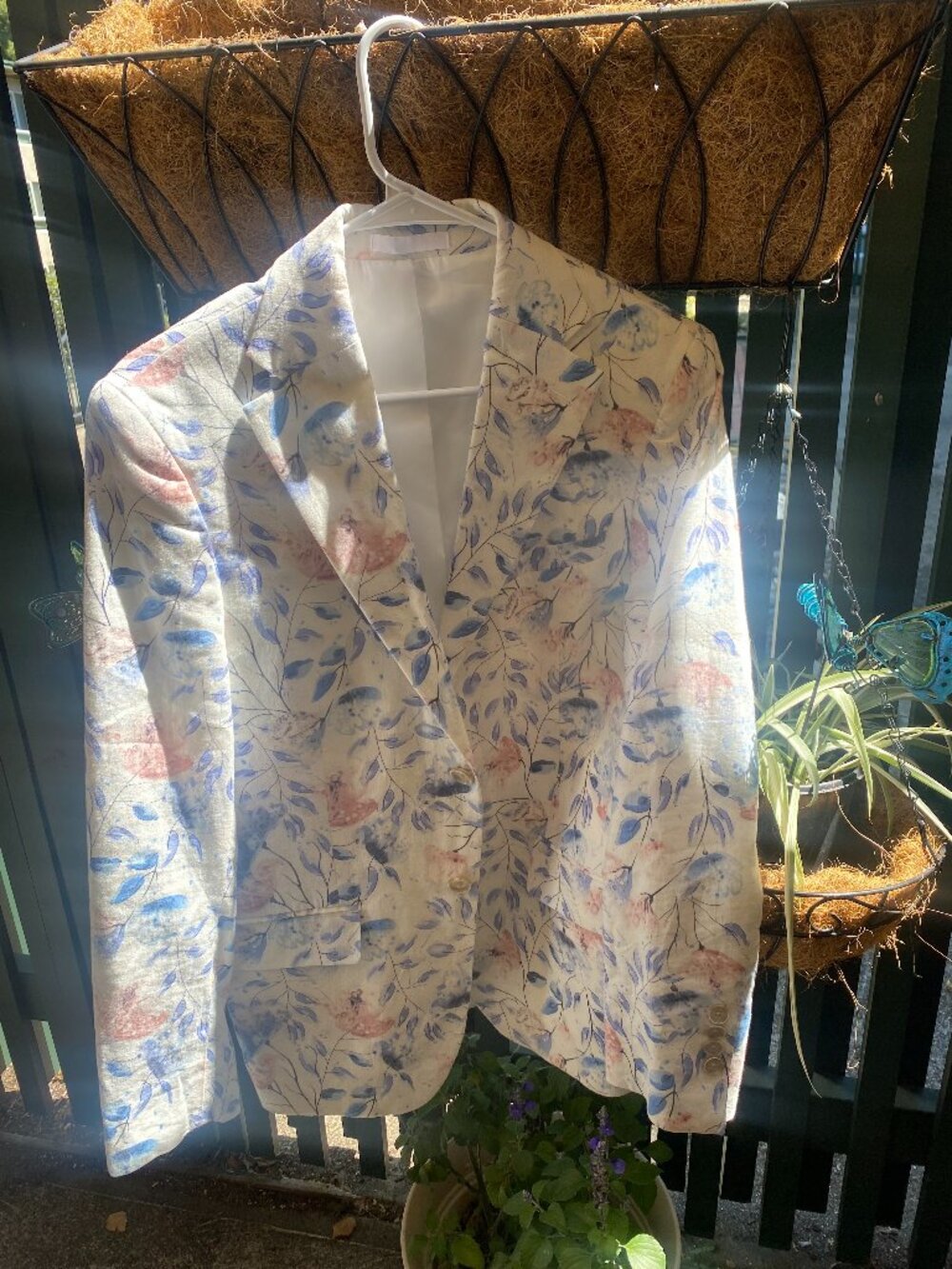 Tallia Men's Floral Jacket Blazer or Womens Oversize Jacket - size 36R-38R